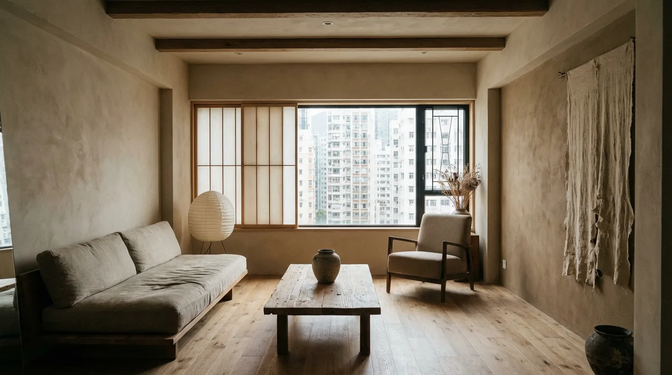 日式侘寂風 (Japandi) 裝修設計