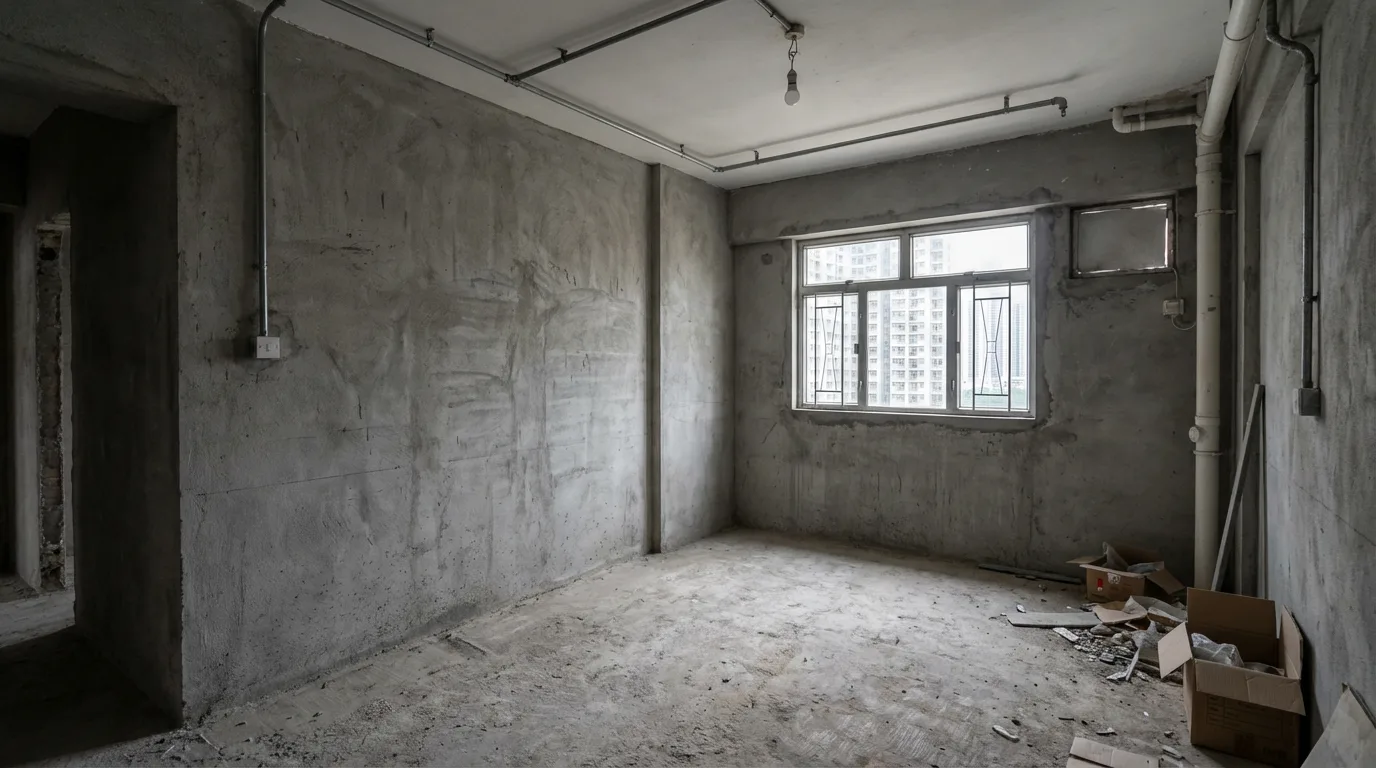 現代簡約風 裝修前清水房 - 裝修前