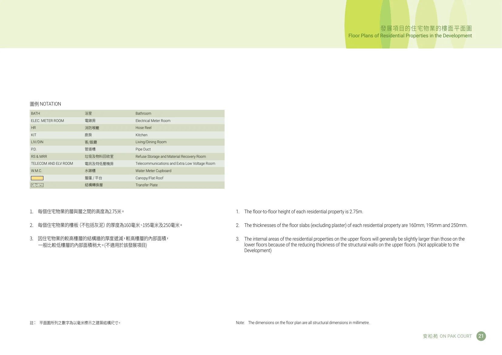 安柏苑平面圖 第23頁