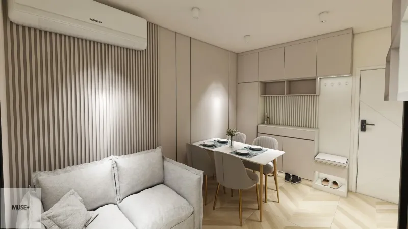 安楹苑裝修設計 | 秀茂坪居屋現代輕奢風 | Muse+ Interior Design