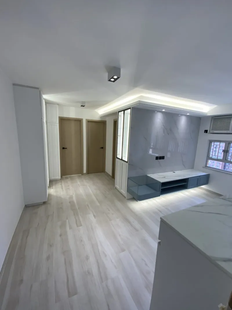 屯門兆康苑 霧藍北歐風裝修