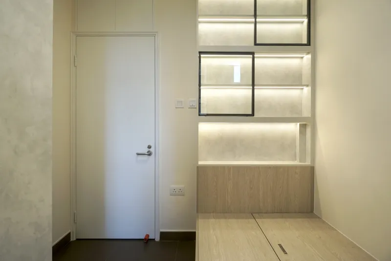 愉翠苑 裝修設計 玄關