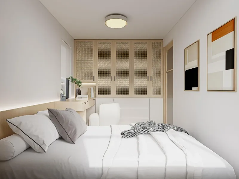 東涌裕雅苑 主人房設計