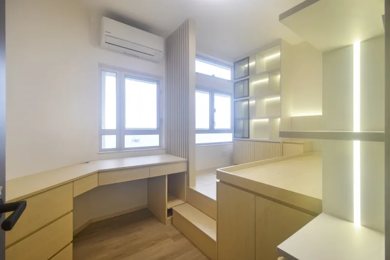 海怡半島兒童房儲物床設計